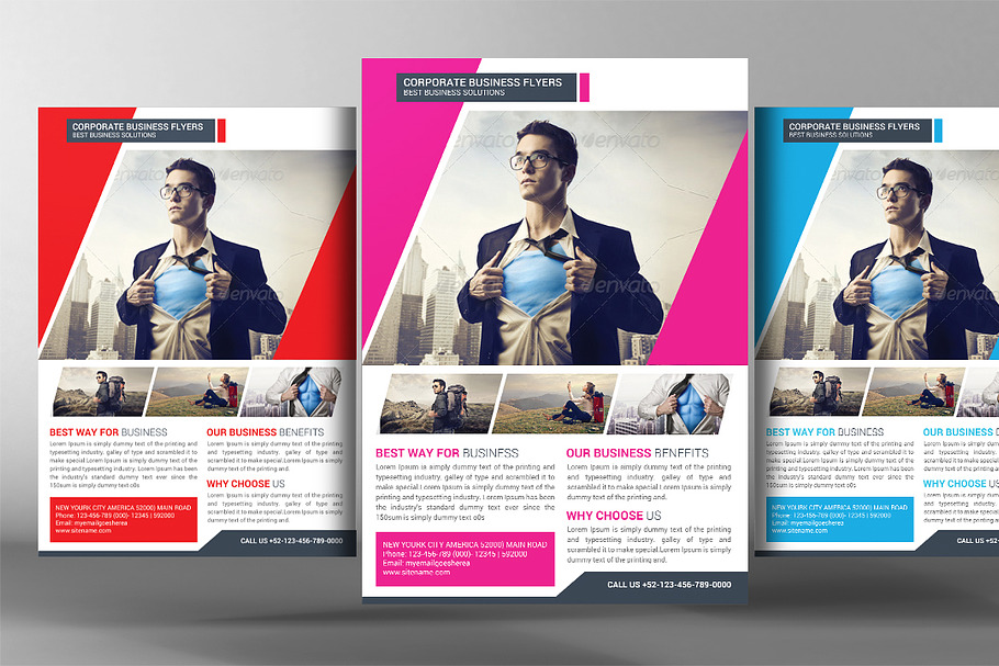 General Purpose Corporate Flyer in Flyer Templates - product preview 8