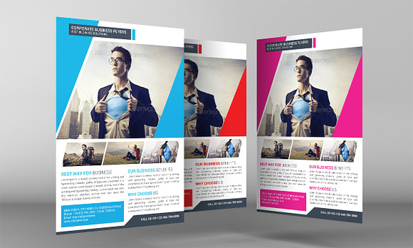 General Purpose Corporate Flyer in Flyer Templates - product preview 1