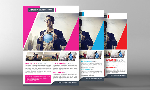 General Purpose Corporate Flyer in Flyer Templates - product preview 2