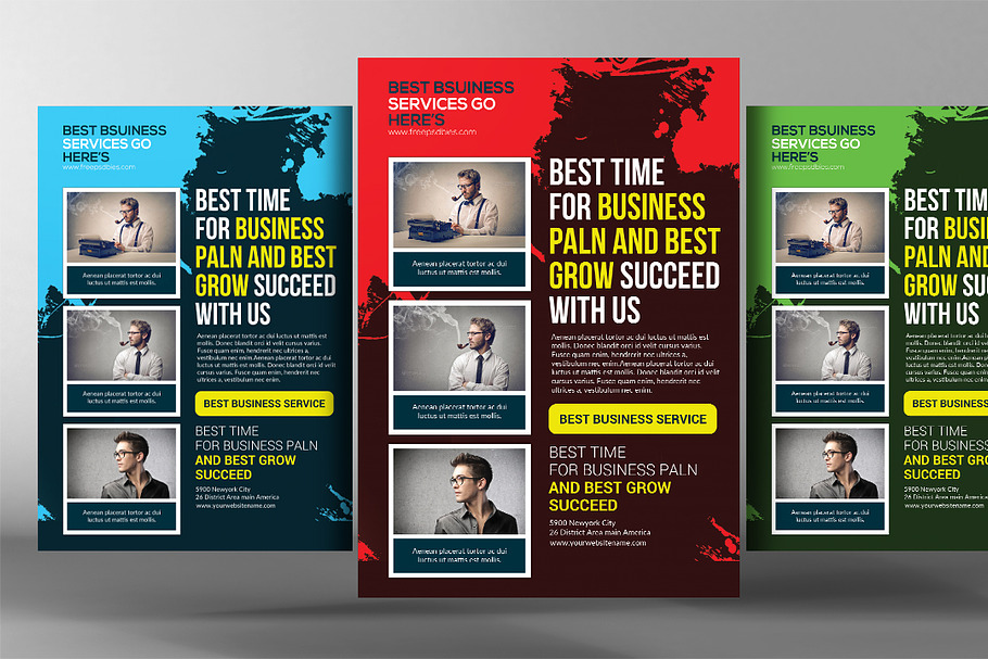 Abstract Creative Flyer Template in Flyer Templates - product preview 8