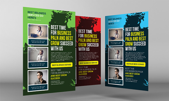 Abstract Creative Flyer Template in Flyer Templates - product preview 1