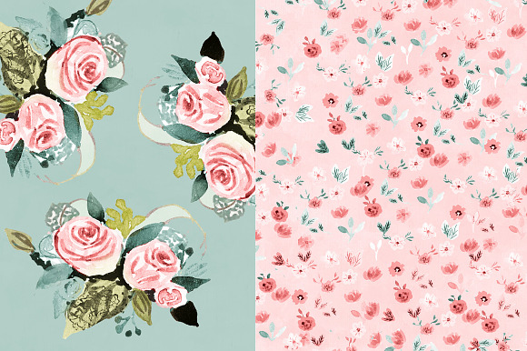 SPRING SEAMLESS PATTERN in Patterns - product preview 5