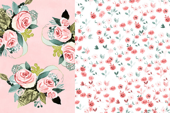 SPRING SEAMLESS PATTERN in Patterns - product preview 6