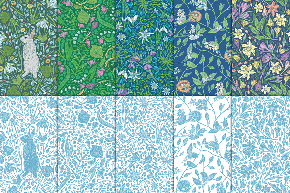 Colors of Spring patterns in Patterns - product preview 14