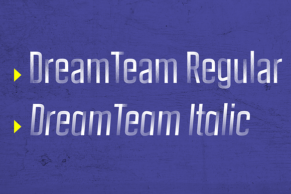 DreamTeam 30% off in Display Fonts - product preview 9
