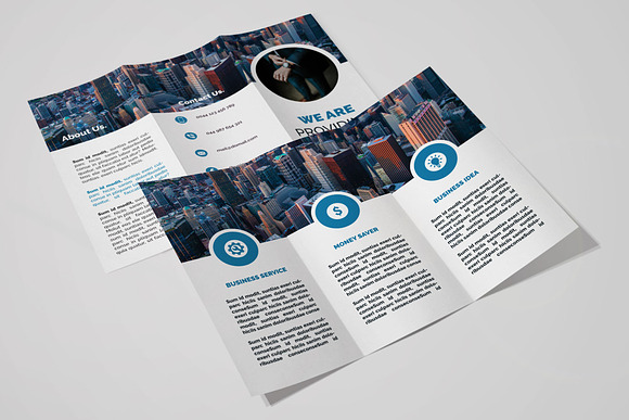 Business Tri-Fold Brochure in Brochure Templates - product preview 1