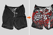 Men's Shorts Mockup Templates Pack