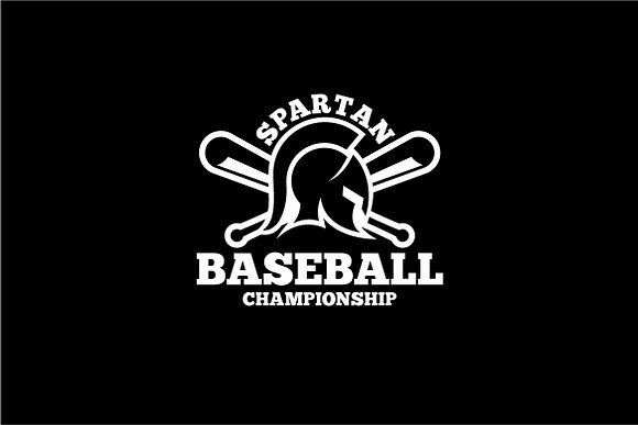 BASEBALL SPARTAN in Logo Templates - product preview 2