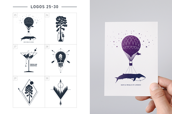 Nordicus. 60 Creative Logos in Illustrations - product preview 9