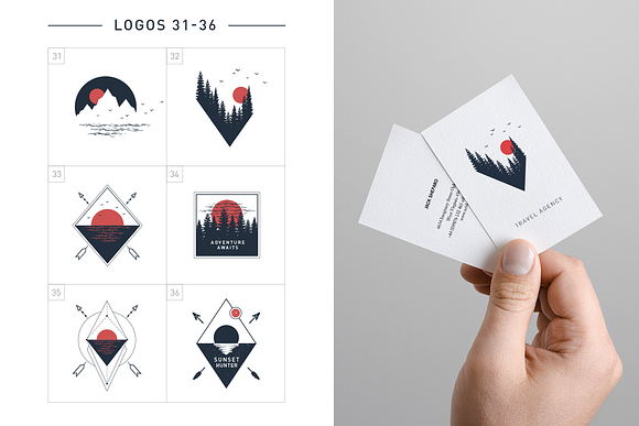 Nordicus. 60 Creative Logos in Illustrations - product preview 10