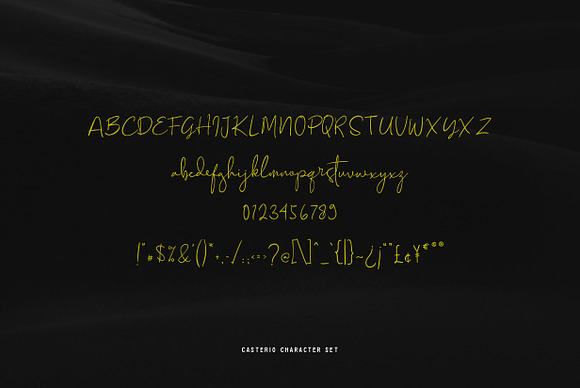 Casterio Signature Font in Signature Fonts - product preview 3