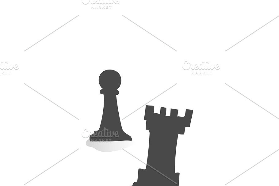 Illustration of chess pieces in Illustrations - product preview 8