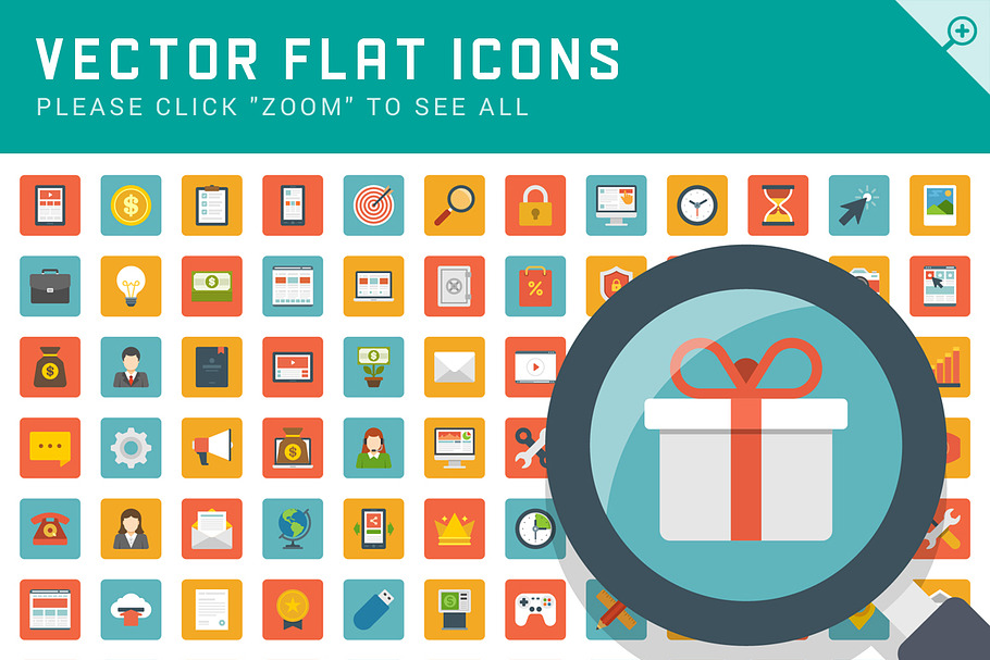 Flat design big bundle in Graphics - product preview 8