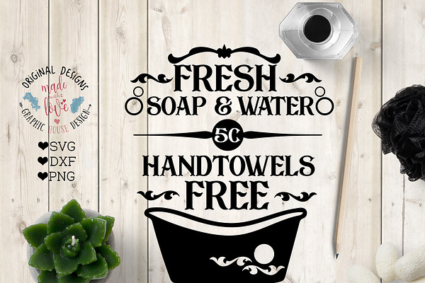  Fresh Soap Water Hand Towels Free 