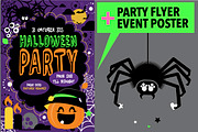 Halloween Party Flyer + Poster