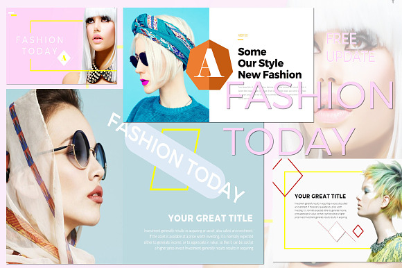 Fashion Today Powerpoint Templates in PowerPoint Templates - product preview 1