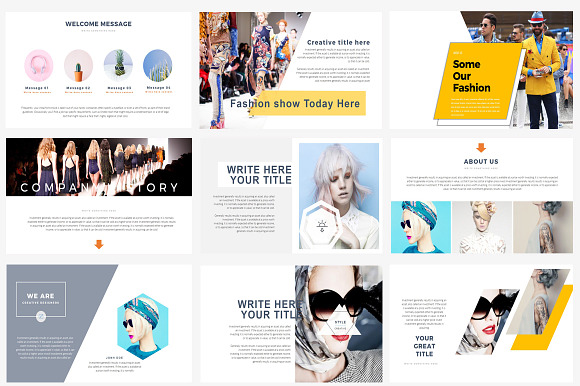 Fashion Today Powerpoint Templates in PowerPoint Templates - product preview 7
