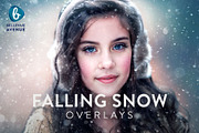 Falling Snow Overlays (Real)