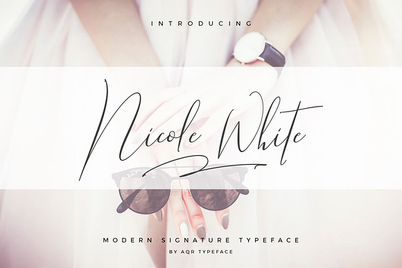 NicoleWhite Signature Collection in Signature Fonts - product preview 13