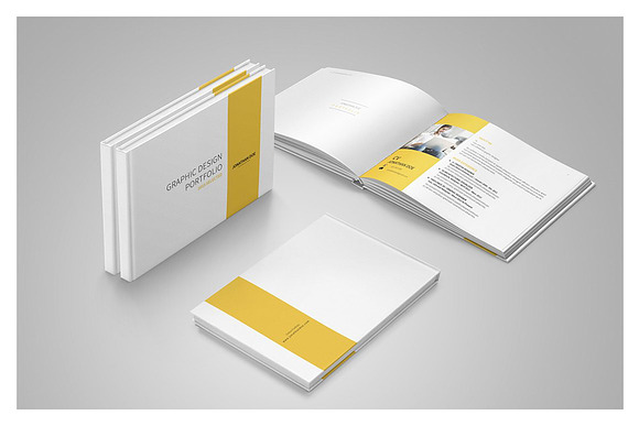 Graphic Design Portfolio Template in Brochure Templates - product preview 1