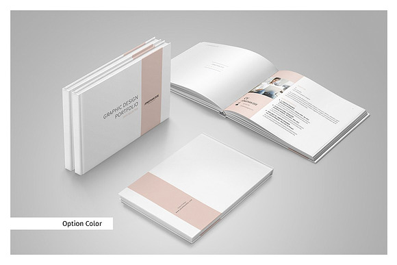 Graphic Design Portfolio Template in Brochure Templates - product preview 2