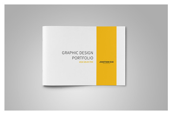 Graphic Design Portfolio Template in Brochure Templates - product preview 3