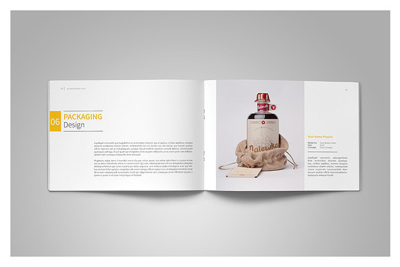 Graphic Design Portfolio Template in Brochure Templates - product preview 15