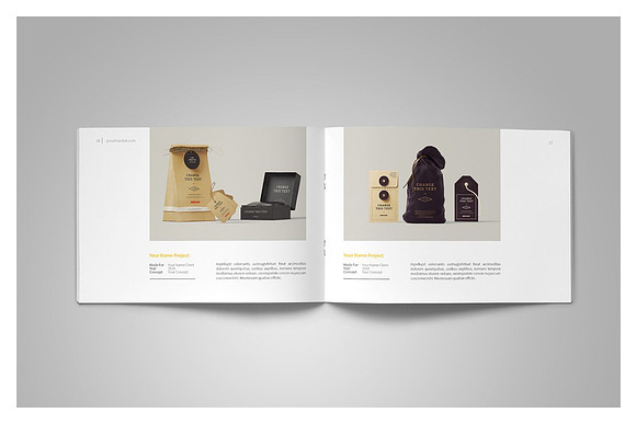 Graphic Design Portfolio Template in Brochure Templates - product preview 16