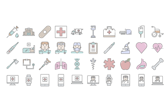 The Doctor Is In - Medical Icon Set in Health Icons - product preview 3