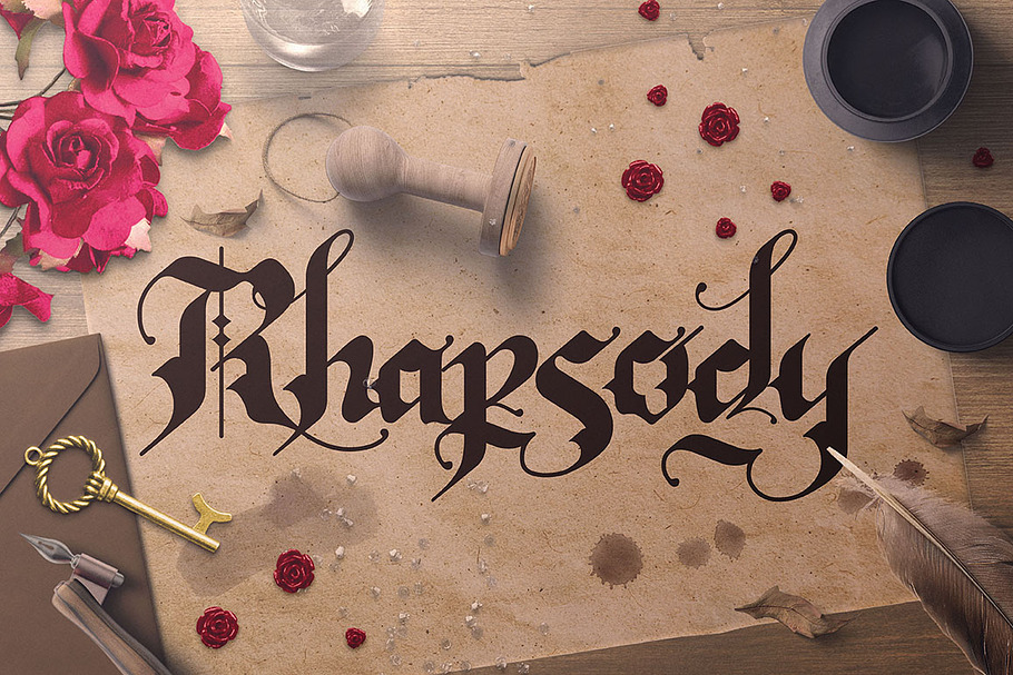 Rhapsody in Display Fonts - product preview 8