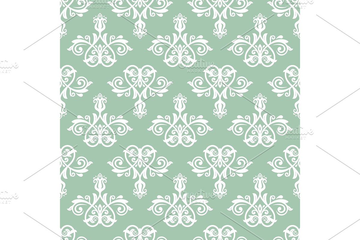 Orient Seamless Vector Pattern. Abstract Background in Illustrations - product preview 8