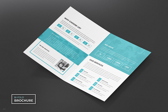 Business Bi-Fold Brochure in Brochure Templates - product preview 2