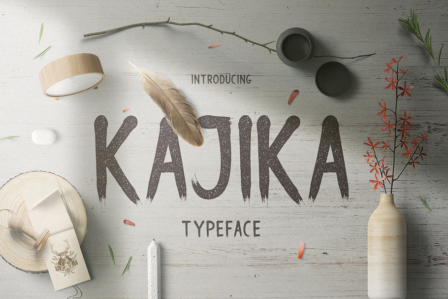 Kajika in Display Fonts - product preview 8
