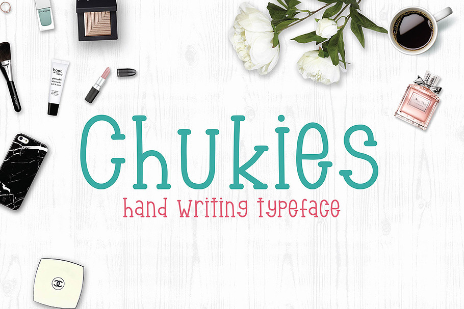 Chukies  in Display Fonts - product preview 8