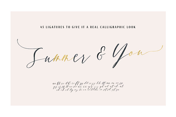 Only You | A Calligraphic Script in Script Fonts - product preview 6