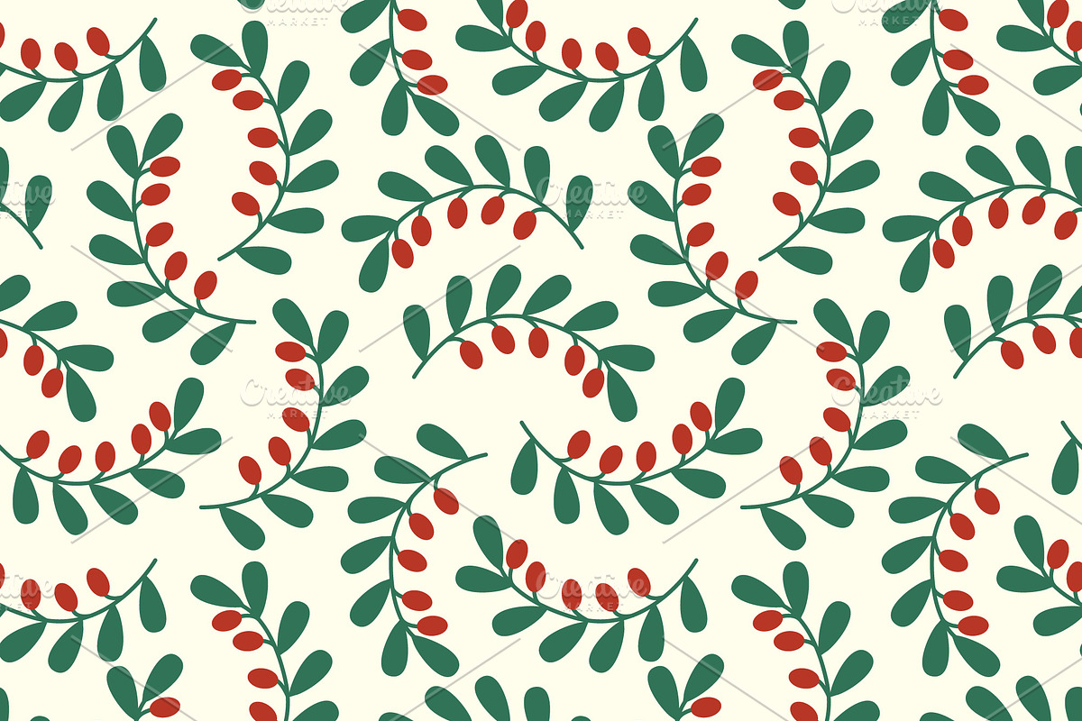 Goji berries pattern in Patterns - product preview 8