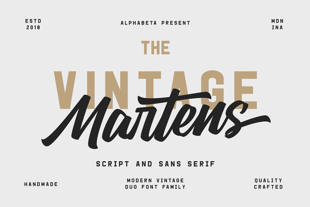 Martens Script in Website Fonts - product preview 8