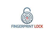 Fingerprint Lock Logo