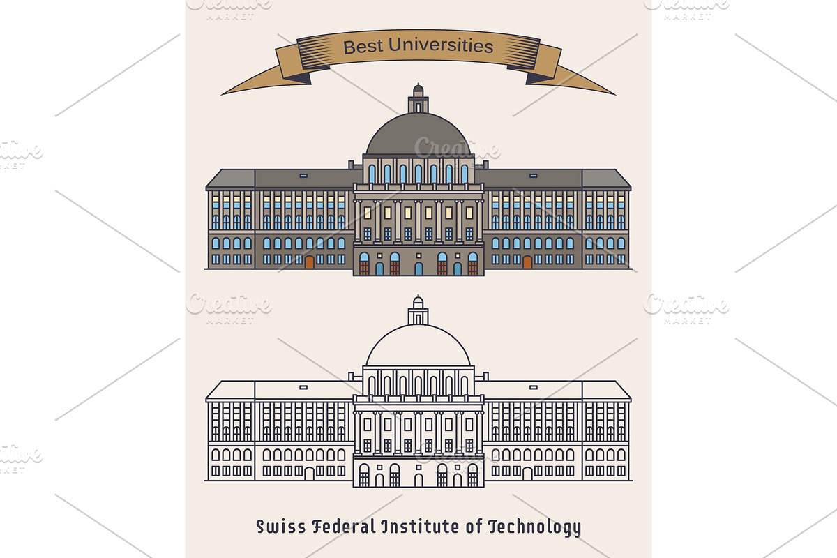 ETH Zurich, Swiss federal institute of technology in Illustrations - product preview 8