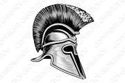 Spartan Ancient Greek Trojan Warrior Helmet