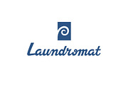 Laundromat logo design