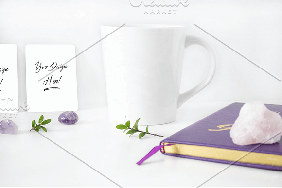 The Oracle Affirmation Card Mock up in Product Mockups - product preview 4
