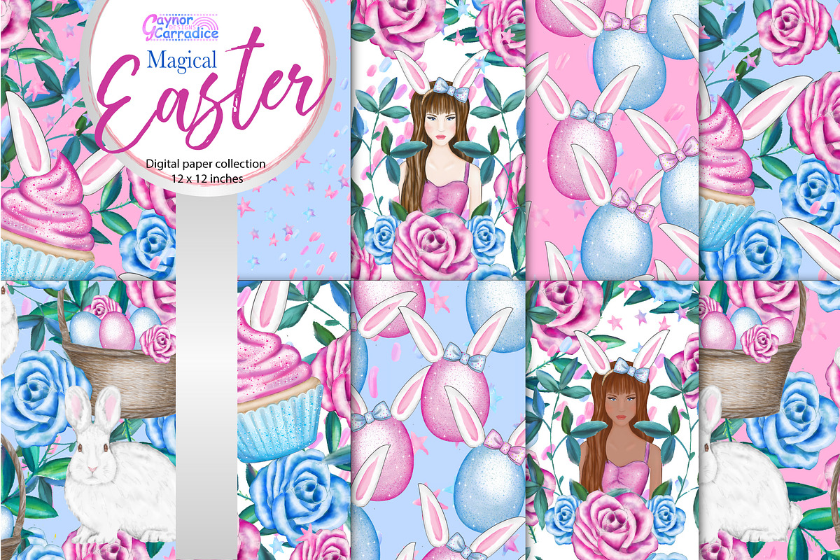 Magical Easter pattern collection in Patterns - product preview 8