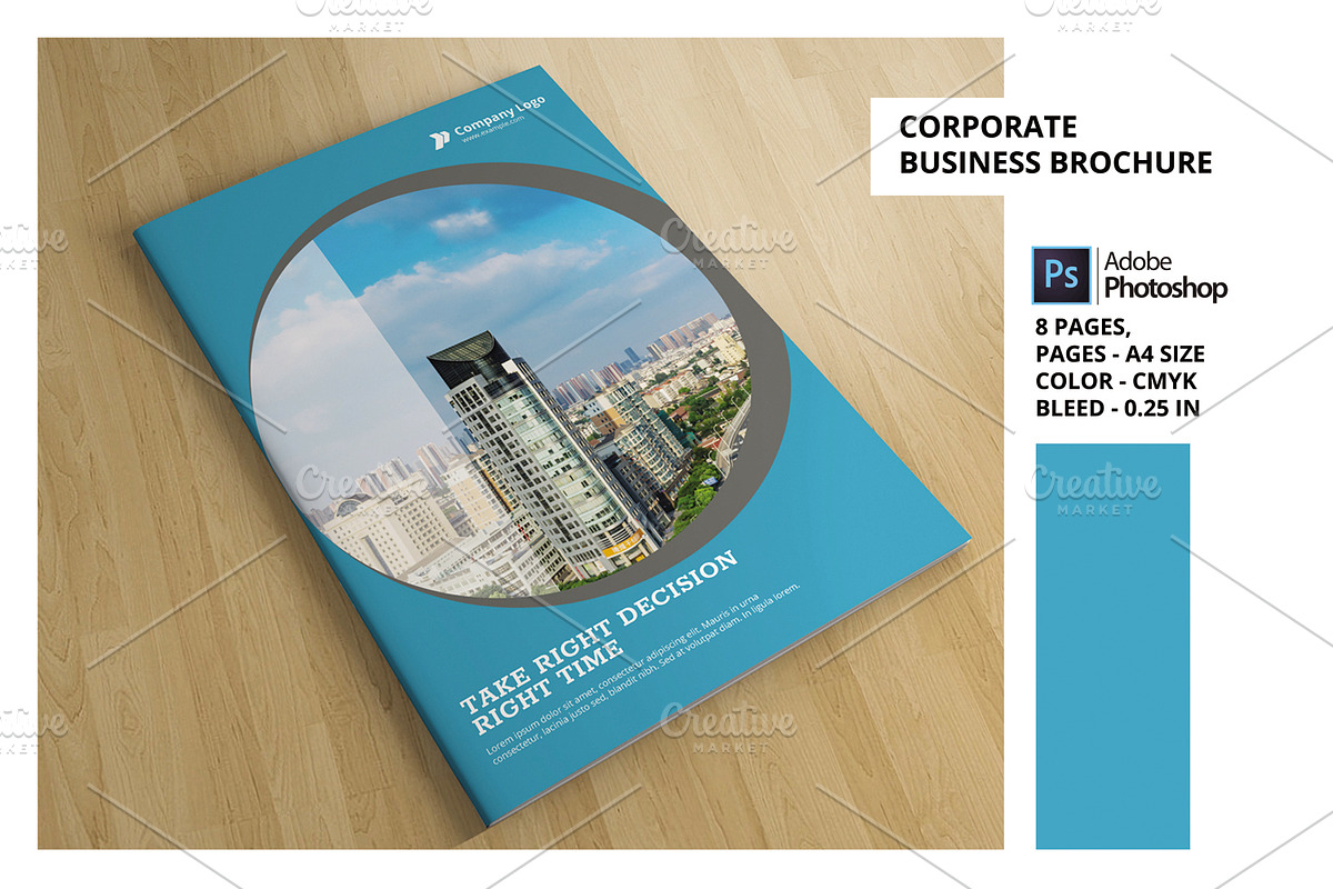 Business Brochure V795 in Brochure Templates - product preview 8