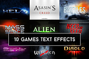 Games Text Effects