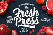 Fresh Press Intro offer -50% off!