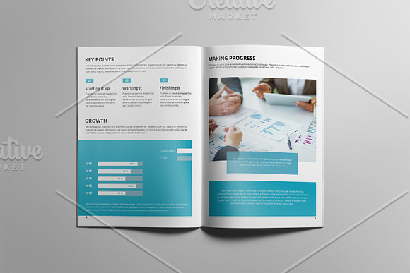 Corporate Brochure V797 in Brochure Templates - product preview 2