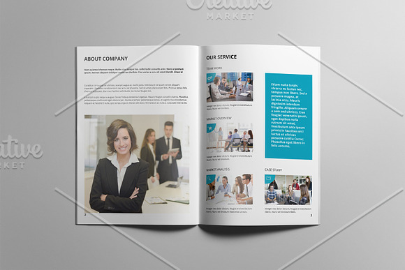 Corporate Brochure V797 in Brochure Templates - product preview 3