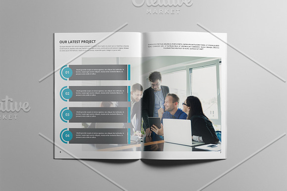 Corporate Brochure V797 in Brochure Templates - product preview 4