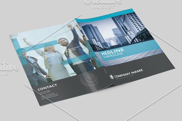 Corporate Brochure V797 in Brochure Templates - product preview 5